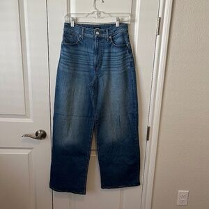 EXPRESS Baggy Wide Leg Jeans   SIZE 0R